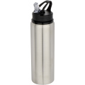Fitz 800 ml RCS recycled single wall stainless steel water bottle, Grey