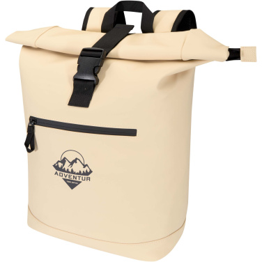 Logo trade promotional giveaways image of: Resi Plus 15" GRS recycled roll-top backpack 18L