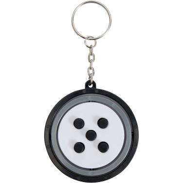 Logo trade promotional giveaways picture of: Spinx recycled plastic gyroscope fidget keychain