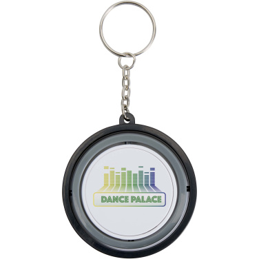 Logo trade corporate gifts picture of: Spinx recycled plastic gyroscope fidget keychain