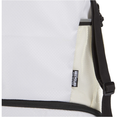 Logotrade promotional merchandise image of: Nomad GRS recycled sports drawstring bag with bottom compartment 18L