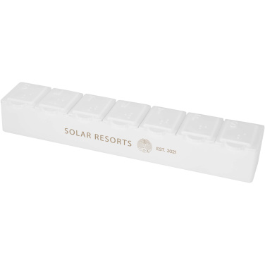 Logo trade business gifts image of: Dose 7-day multi-vitamin organiser