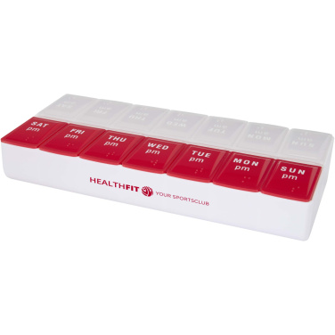 Logo trade promotional merchandise image of: Cycle 7-day AM/PM multi-vitamin organiser