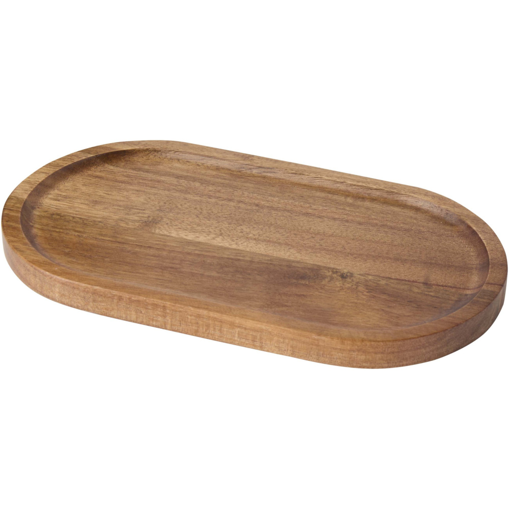 Logotrade promotional giveaway picture of: Edge acacia wood serving tray