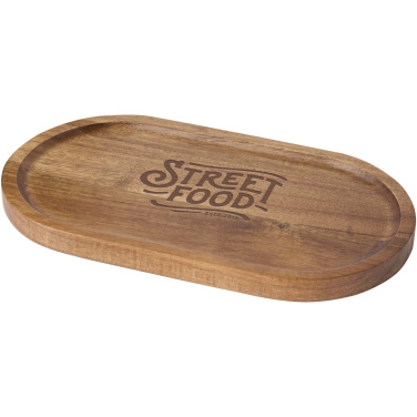 Logotrade promotional item image of: Edge acacia wood serving tray