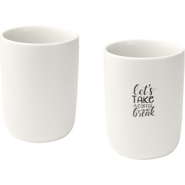 Logotrade promotional merchandise image of: Male 350 ml ceramic cups - set of 2