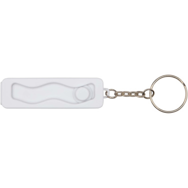 Logo trade promotional products image of: Aggia recycled plastic phone stand with fidget toy