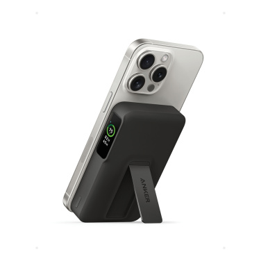 Logo trade promotional gifts picture of: Anker MagGo QI2 magnetic powerbank 10.000 mah