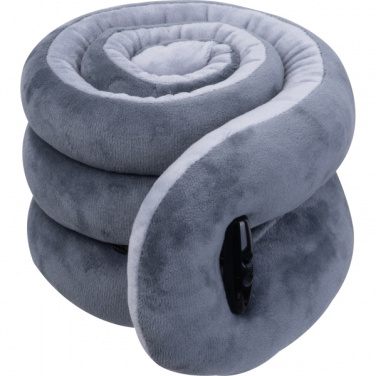 Logo trade corporate gifts image of: Neck pillow BOULDER