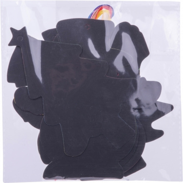 Logo trade business gifts image of: Scratch-off Christmas ornaments SOUTH POLE