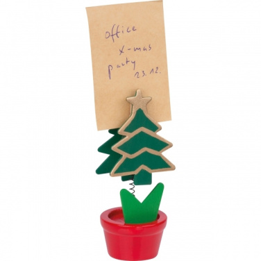 Logo trade advertising products image of: Christmas tree clip WINNIPEG