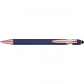 Recycled Semi Gel Pen BELO HORIZONTE, navy blue