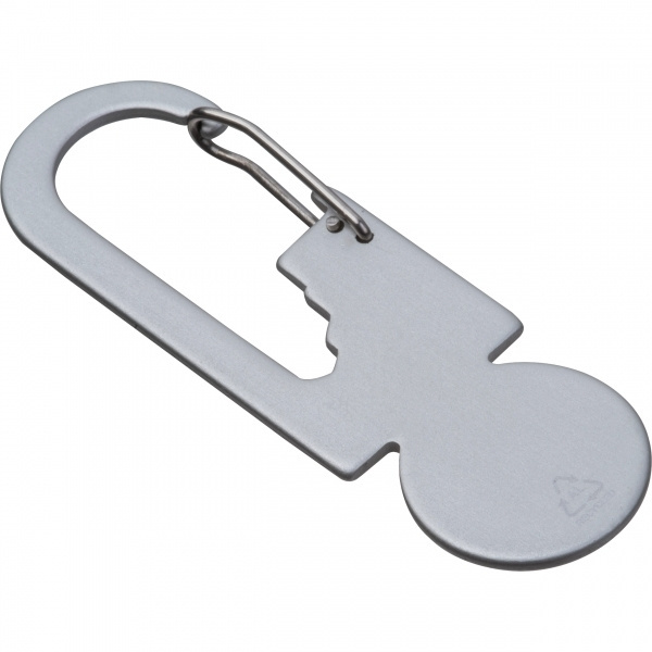 Logo trade advertising products picture of: Multitool with Shopping Cart Token GIBRALTAR