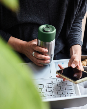 Logotrade promotional product picture of: Black+Blum Insulated Leakproof Travel Cup Stainless Steel