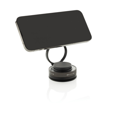 Logo trade corporate gifts image of: Terra 360 RCS recycled plastic universal phone holder