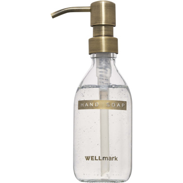 Logotrade promotional gift image of: Wellmark Discovery 250 ml hand soap dispenser and 150 g scented candle set