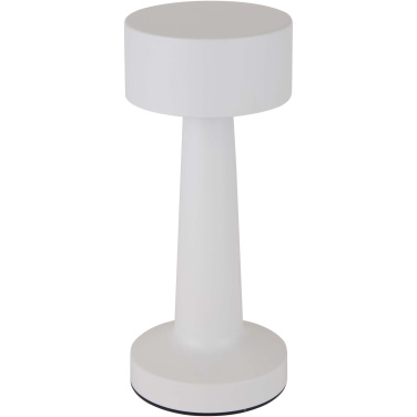 Logotrade promotional merchandise picture of: Aludra rechargeable dimmable table lamp with 3 light modes