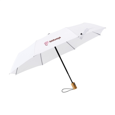 Logotrade promotional gift image of: Michigan foldable RCS RPET umbrella 21 inch