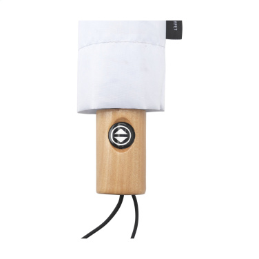 Logotrade promotional item image of: Michigan foldable RCS RPET umbrella 21 inch