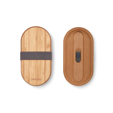 Logo trade promotional giveaway photo of: Black+Blum Stainless Steel Double Bento Box