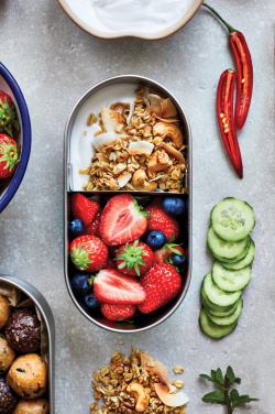 Logotrade promotional item picture of: Black+Blum Stainless Steel Double Bento Box