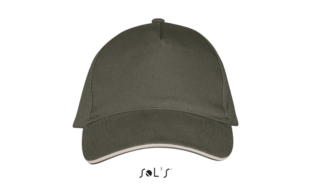 Logotrade advertising product image of: LONG BEACH FIVE PANEL CAP