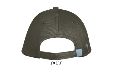 Logo trade promotional merchandise image of: LONG BEACH FIVE PANEL CAP