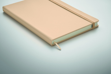 Logo trade promotional merchandise photo of: A5 notebook 96 lined sheets