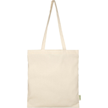 Logotrade promotional giveaway image of: Odisha 100 g/m² OCS organic tote bag 7L