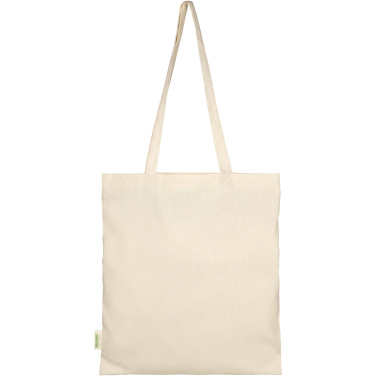 Logotrade promotional giveaways photo of: Odisha 100 g/m² OCS organic tote bag 7L