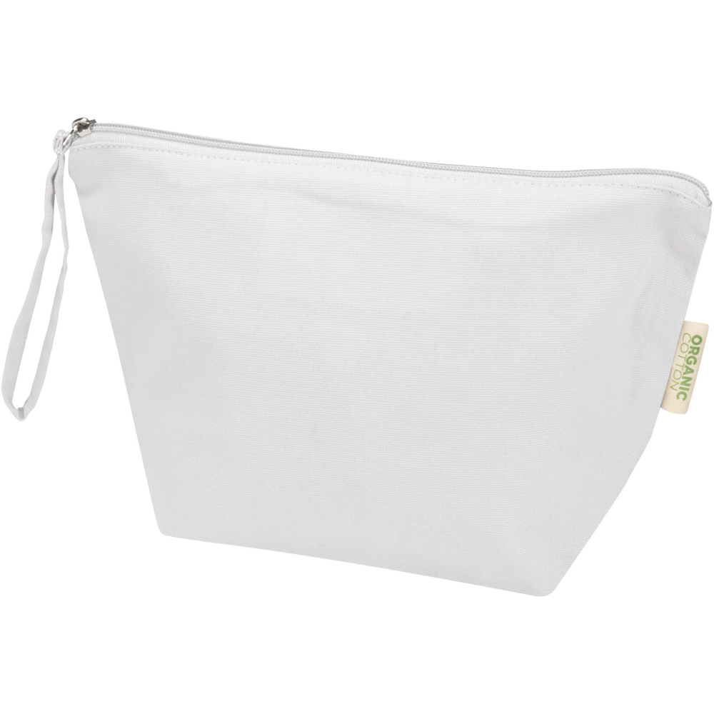 Logo trade business gift photo of: Odisha 180 g/m² OCS organic large accessory pouch 3L