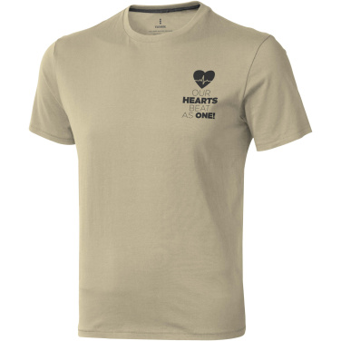 Logo trade promotional giveaways image of: Nanaimo short sleeve men's t-shirt