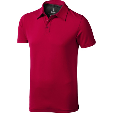 Logo trade promotional products image of: Markham short sleeve men's stretch polo