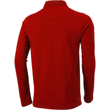 Logotrade promotional gift picture of: Oakville long sleeve men's polo