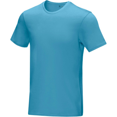 Logo trade promotional merchandise image of: Azurite short sleeve men’s organic t-shirt