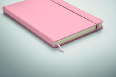 Logo trade promotional giveaways picture of: A5 notebook 96 lined sheets