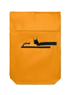 Logo trade promotional gifts image of: 600Dpolyester rolltop backpack