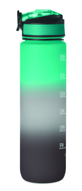 Logo trade promotional products image of: Sports water bottle RPET 1L