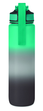 Logo trade promotional merchandise image of: Sports water bottle RPET 1L