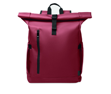 Logotrade promotional giveaways photo of: Rolltop laptop rucksack 600D