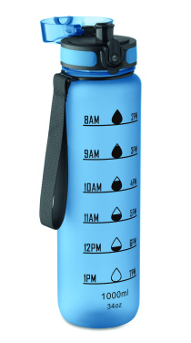 Logotrade promotional merchandise photo of: Sports water bottle RPET 1L