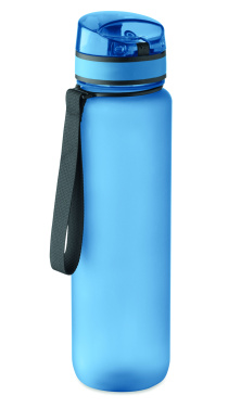 Logo trade promotional merchandise photo of: Sports water bottle RPET 1L