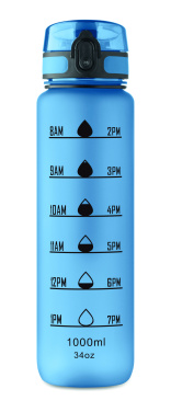 Logotrade advertising product picture of: Sports water bottle RPET 1L