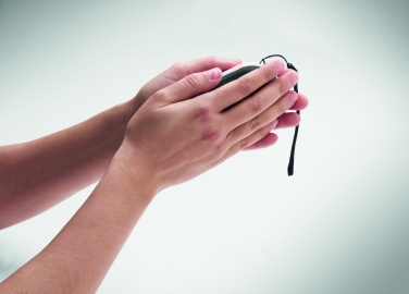 Logo trade corporate gifts image of: Aluminium electric hand warmer