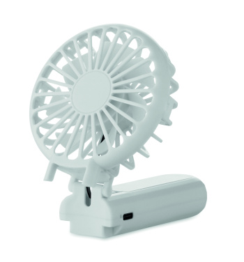 Logo trade promotional merchandise image of: Portable foldable fan