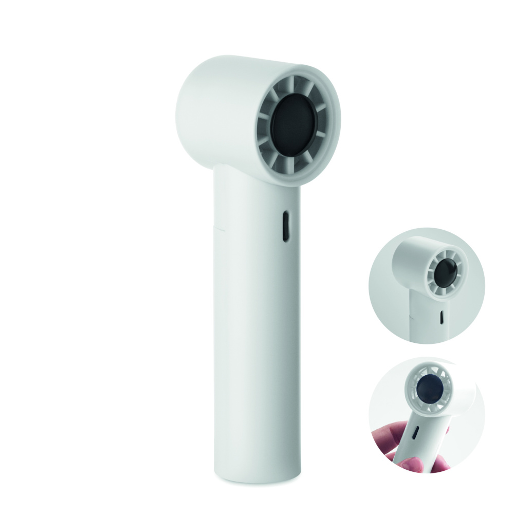 Logo trade promotional merchandise image of: Mini handheld hi-speed fan