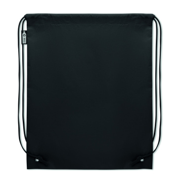 Logo trade advertising products picture of: Drawstring bag RPET non-woven