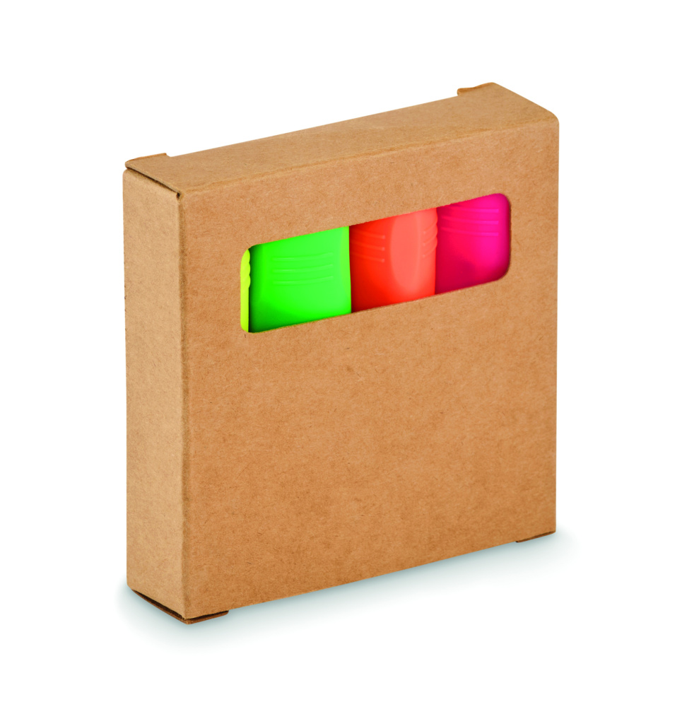 Logotrade promotional product picture of: Highlighter set