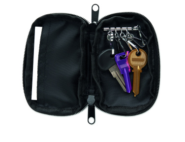 Logo trade promotional giveaway photo of: Key case in 300D RPET