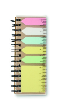 Logo trade promotional gifts picture of: Memo pad in PP